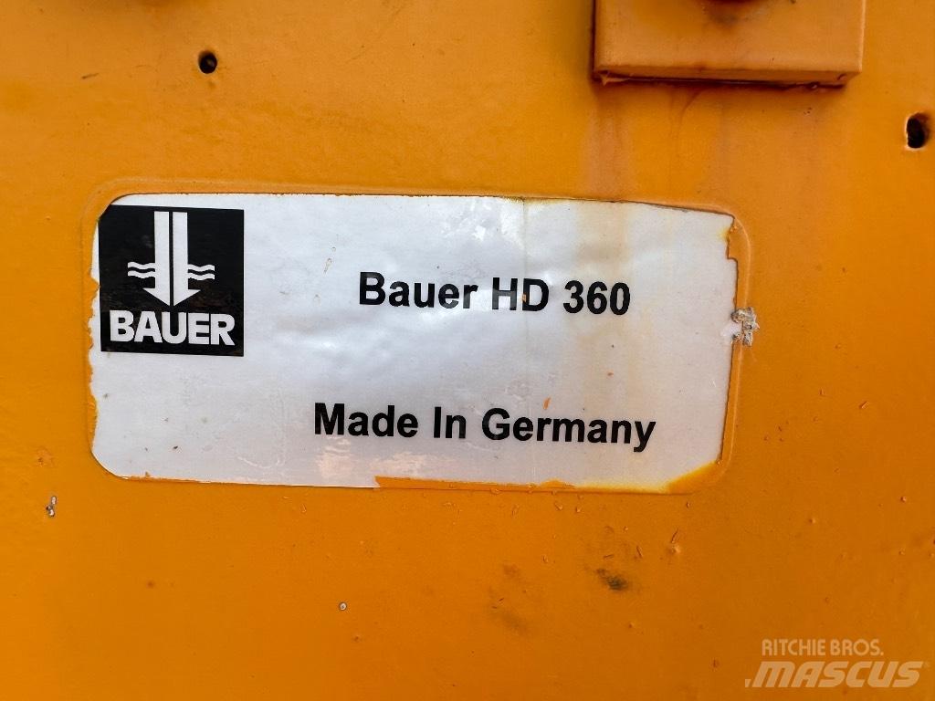 Bauer BV 1300 Louvoyeuse hydraulique