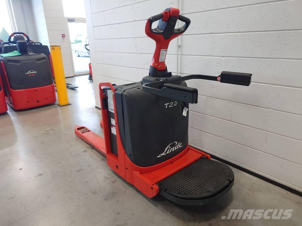 Linde T20P/1151 Transpalette accompagnant porté debout