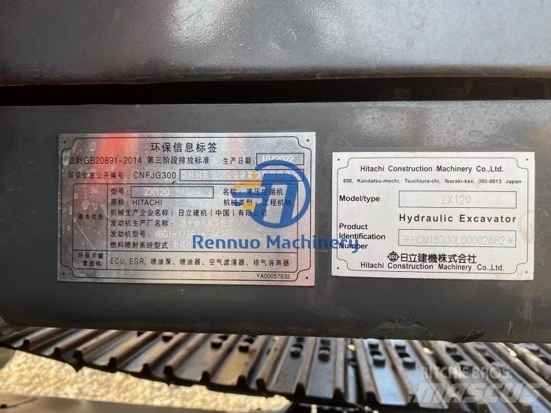 Hitachi ZX 120 Pelle sur chenilles