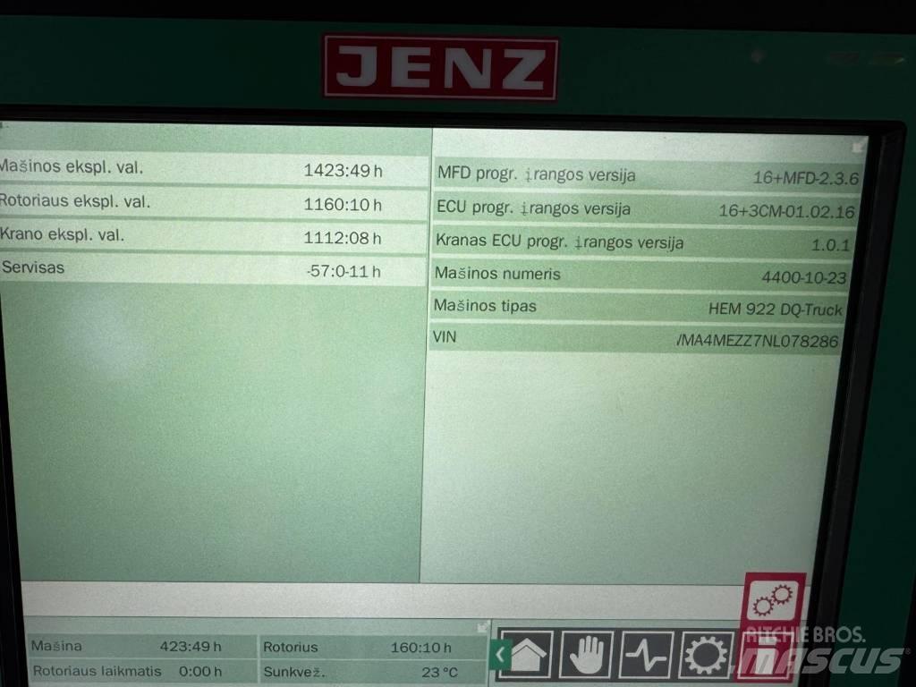 JENZ HEM 922 Broyeur de végétaux