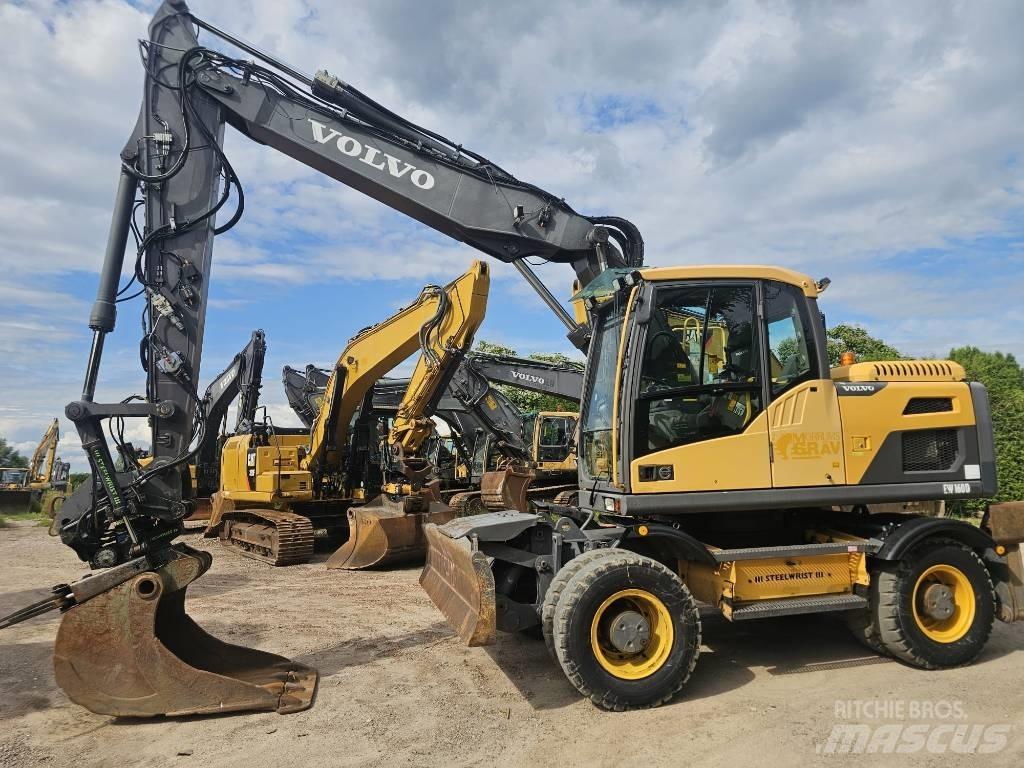 Volvo EW 160 D Pelle sur pneus