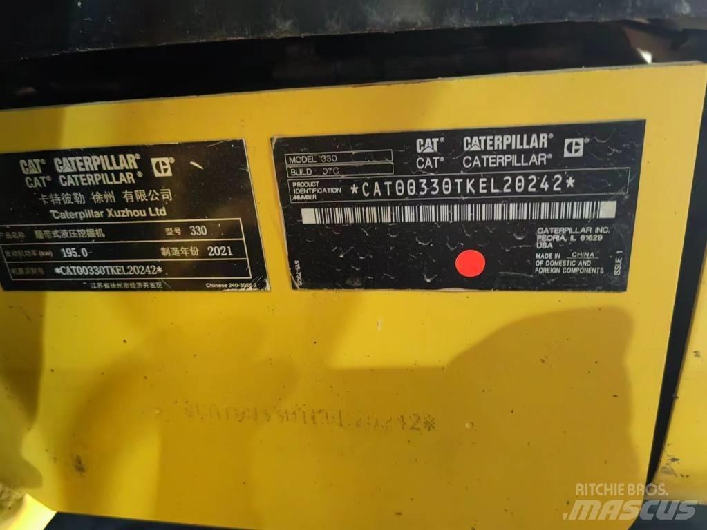 CAT 2021 CAT 330 Pelle sur pneus