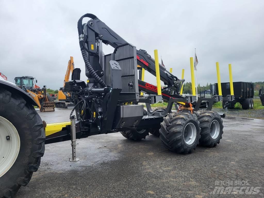 Palms HMWD 3.2 + X100 Remorque forestière avec grue