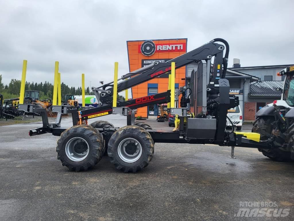 Palms HMWD 3.2 + X100 Remorque forestière avec grue