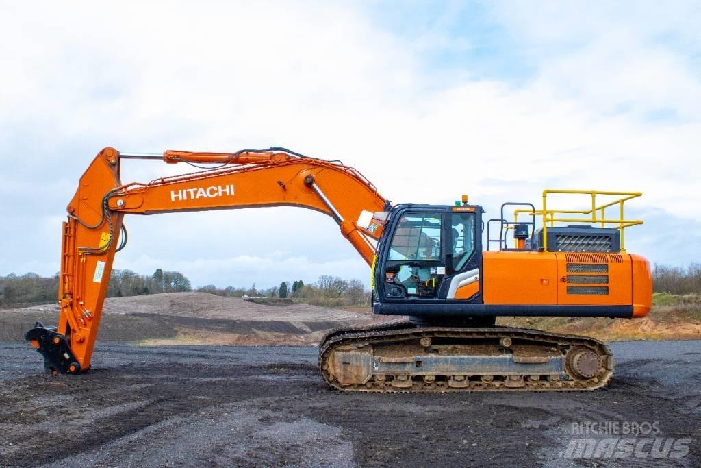 Hitachi ZX350LC Pelle sur chenilles