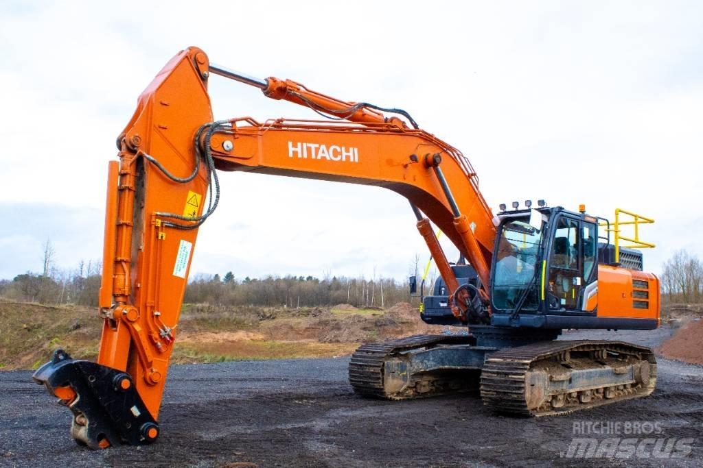 Hitachi ZX350LC Pelle sur chenilles