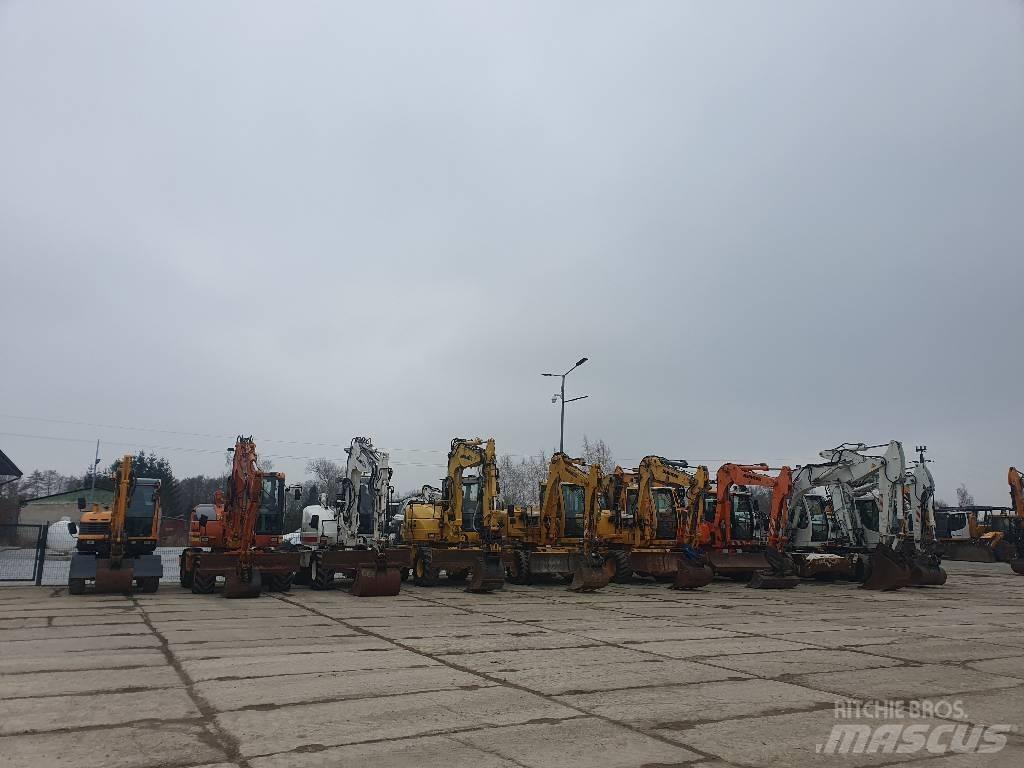 Wacker EW100 Pelle sur pneus