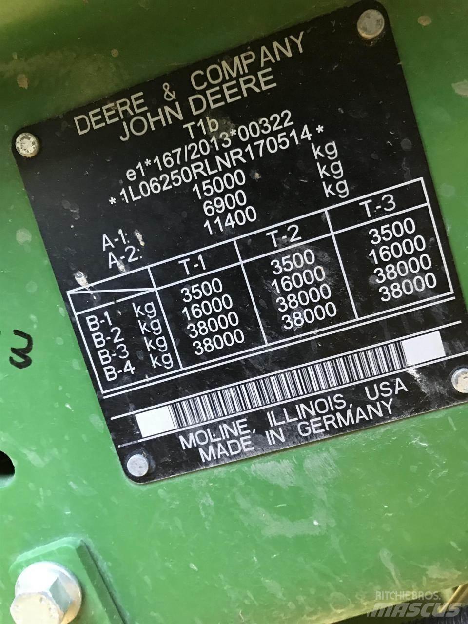John Deere 6R 250 Tracteur