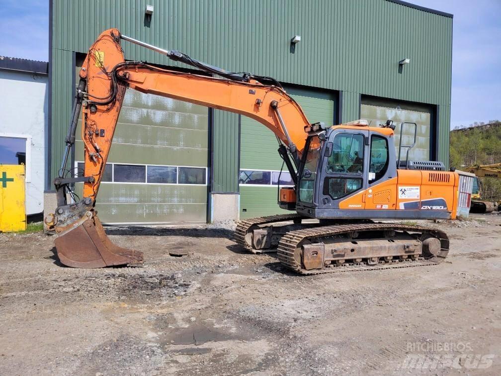 Doosan DX 180 LC Pelle sur chenilles