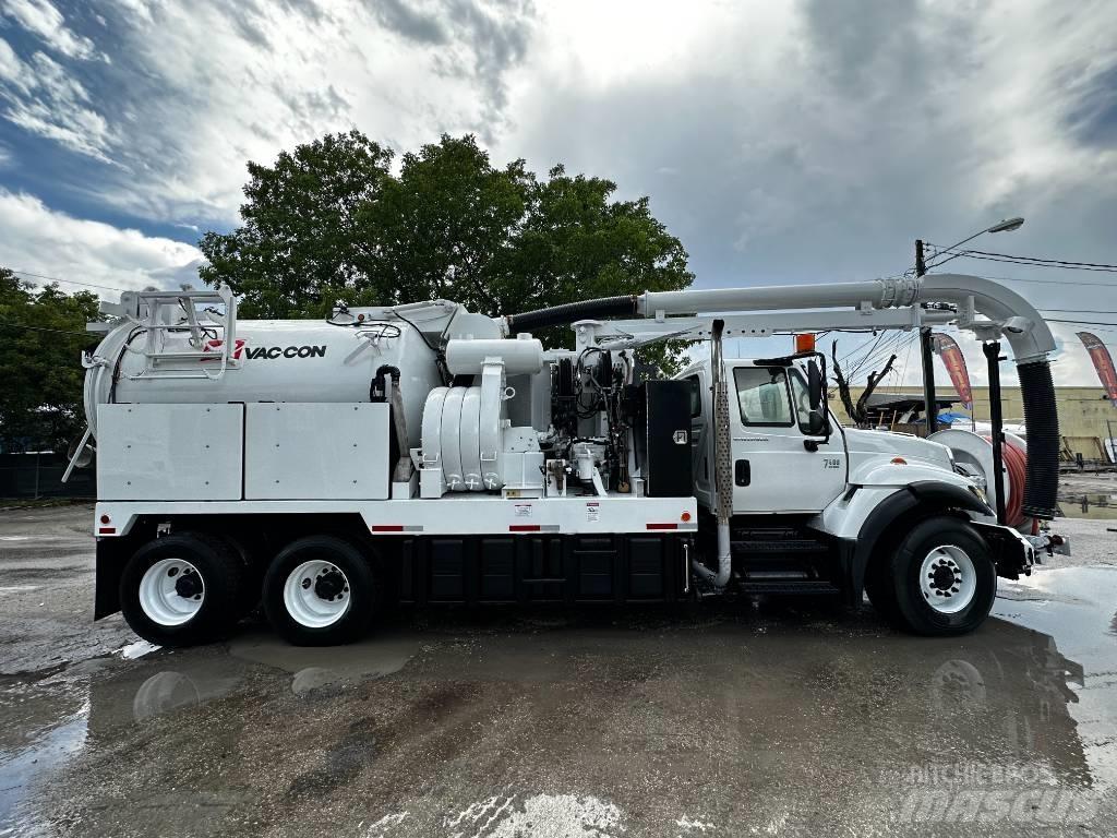 International 7400 Camion aspirateur, Hydrocureur