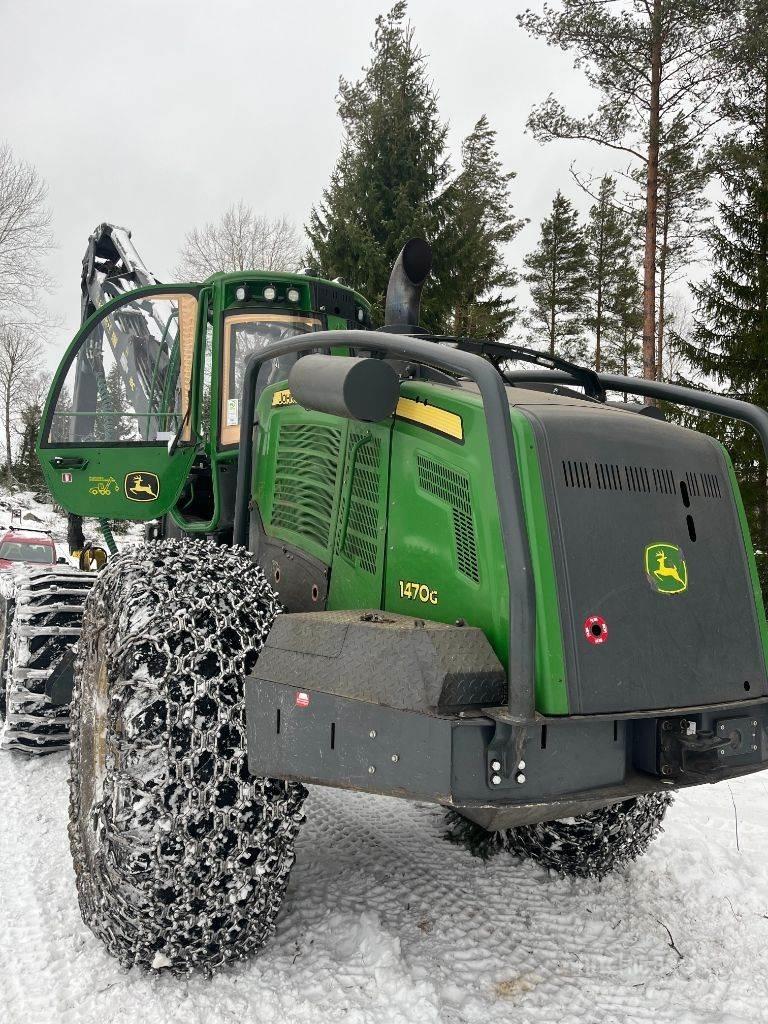 John Deere 1470G Abatteuse