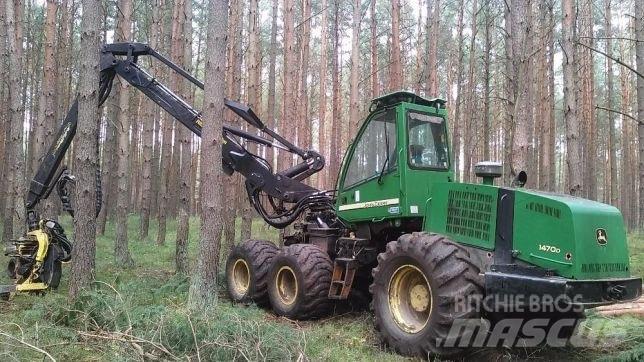 John Deere 1470D Abatteuse