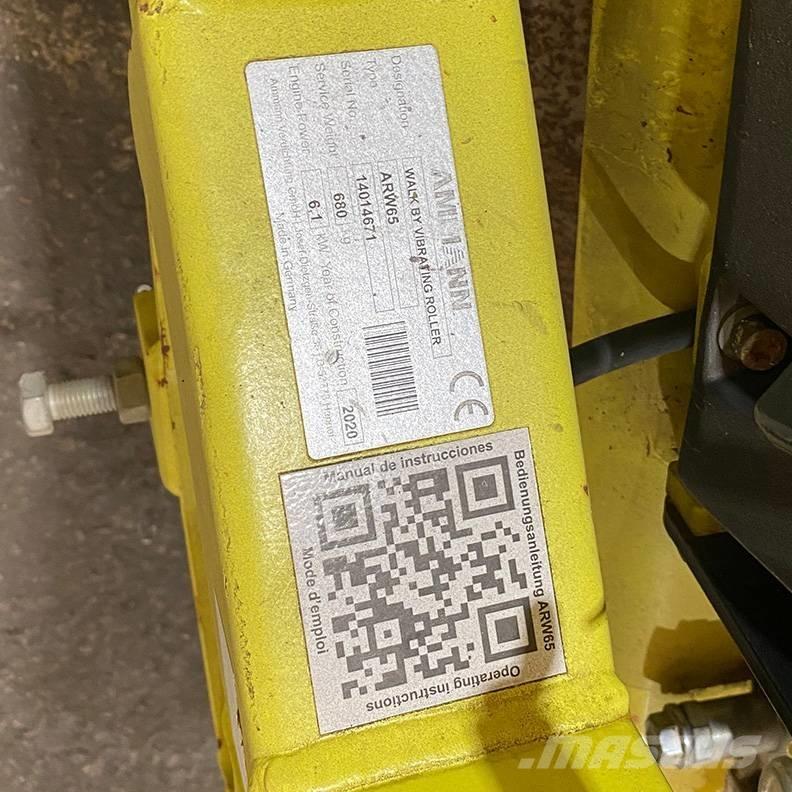 Ammann ARW 65 Autres rouleaux