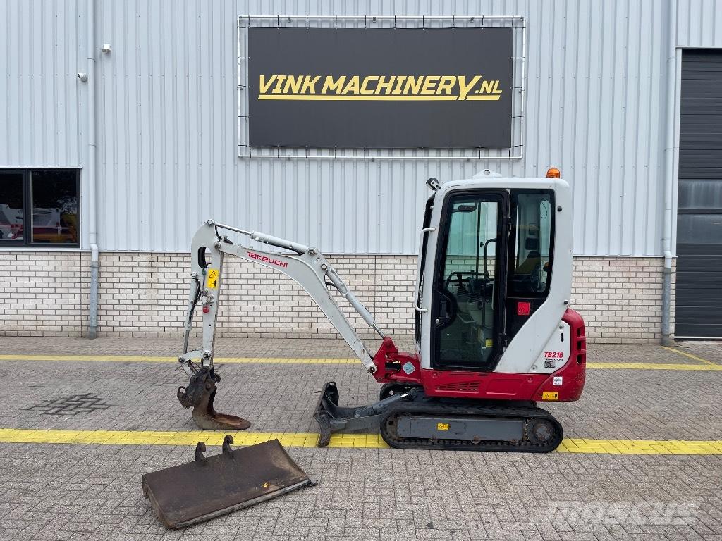 Takeuchi TB 216 Mini pelle < 7t