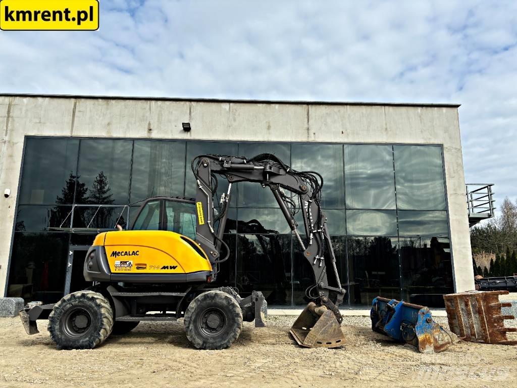 Mecalac 714 MW Pelle sur pneus