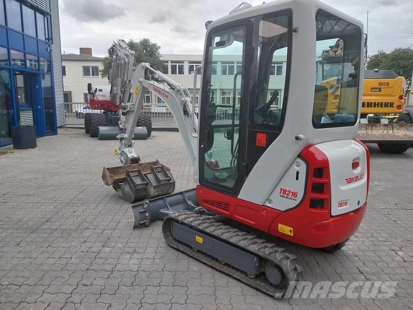 Takeuchi TB 216 A Mini pelle < 7t