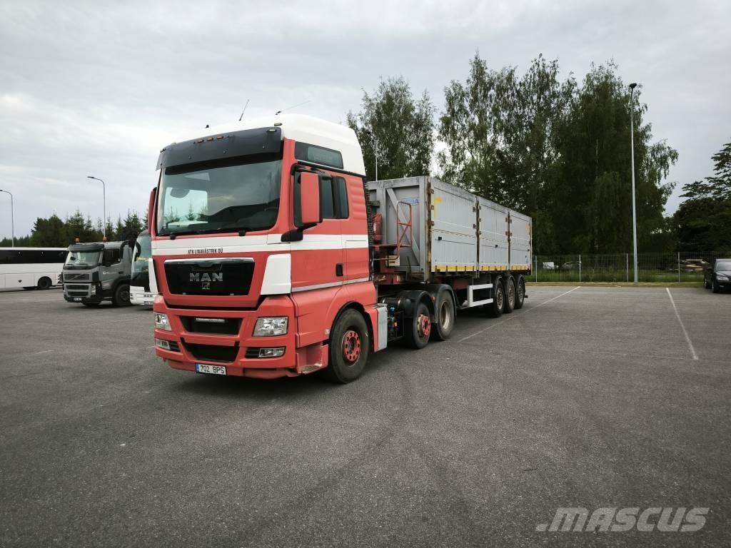 Mega MNW Benne semi remorque