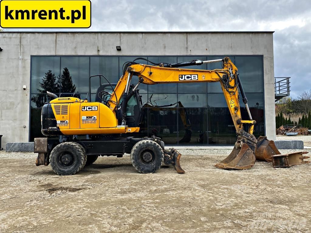 JCB JS 145 W Pelle sur pneus