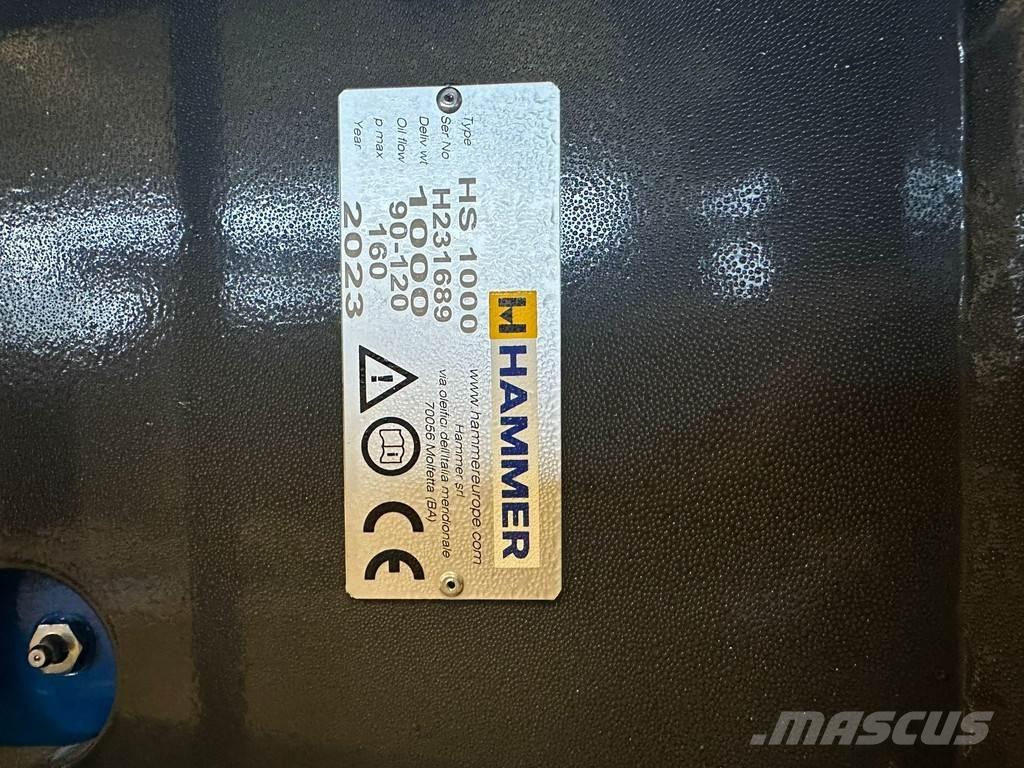 Hammer HS1000 Marteau hydraulique