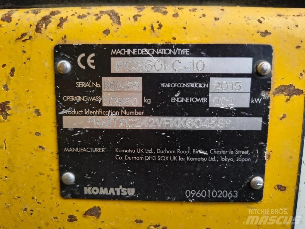 Komatsu PC 360 LC-10 Pelle sur chenilles