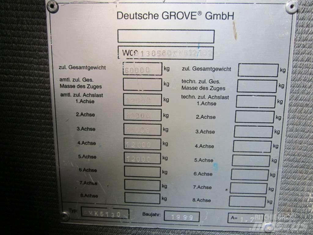 Grove GMK 5130 Grues tout terrain