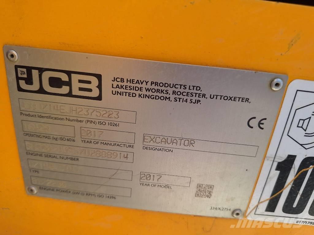 JCB JZ 140 LC Pelle sur chenilles