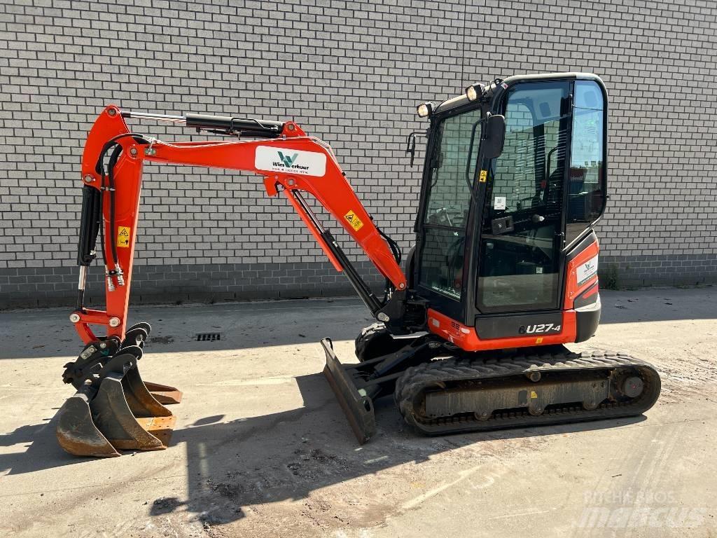 Kubota U 27-4 Mini pelle < 7t
