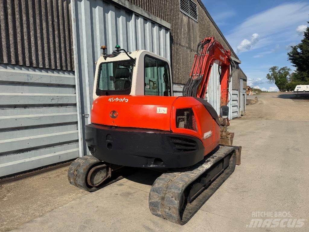 Kubota KX 080 Mini pelle 7t-12t