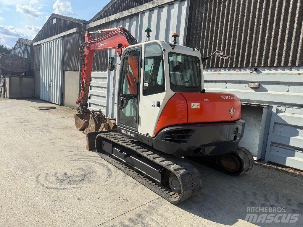 Kubota KX 080 Mini pelle 7t-12t