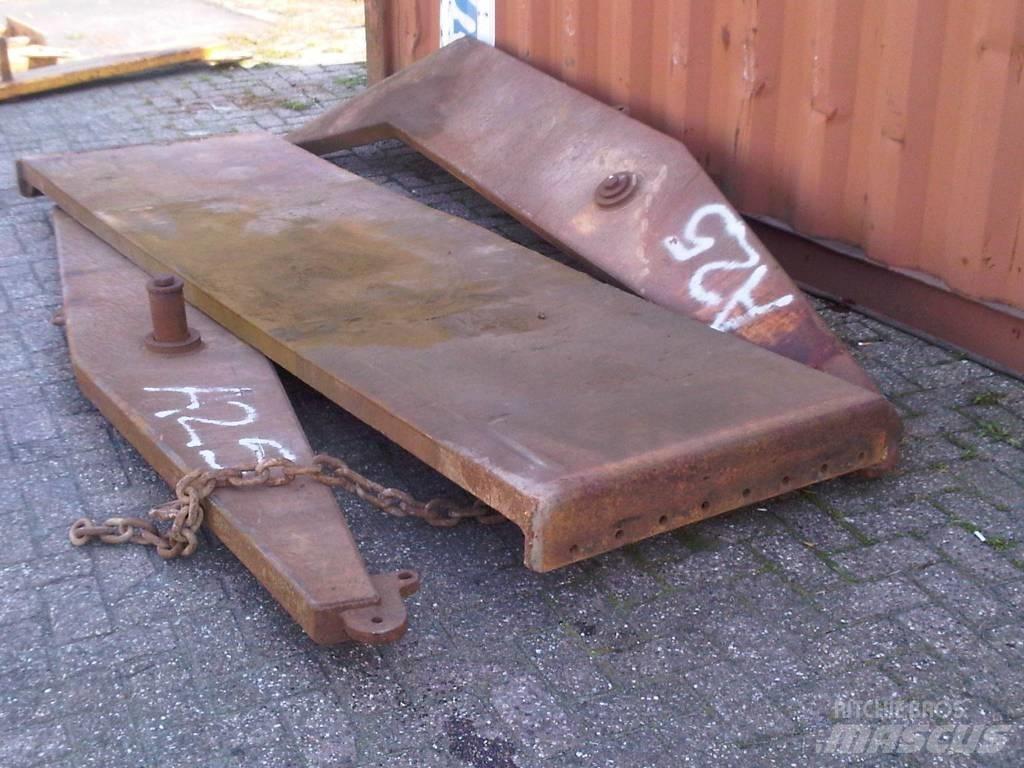 Volvo A25 tailgates Châssis et suspension