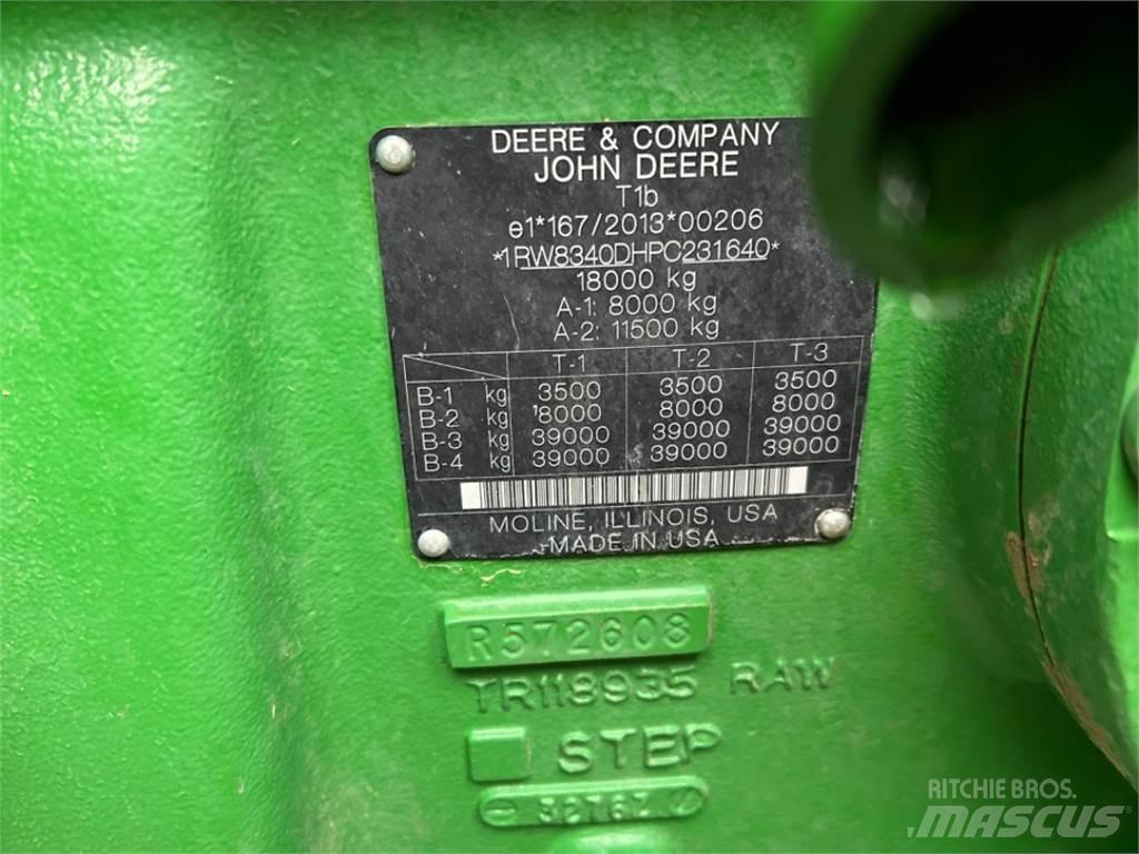 John Deere 8R340 Tracteur