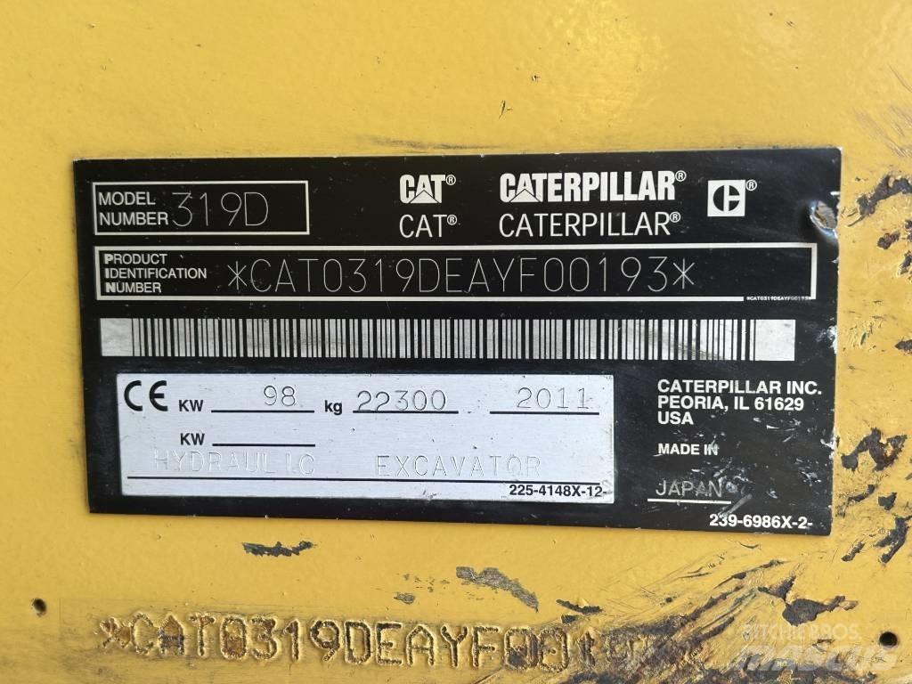 CAT 319 D L Pelle sur chenilles