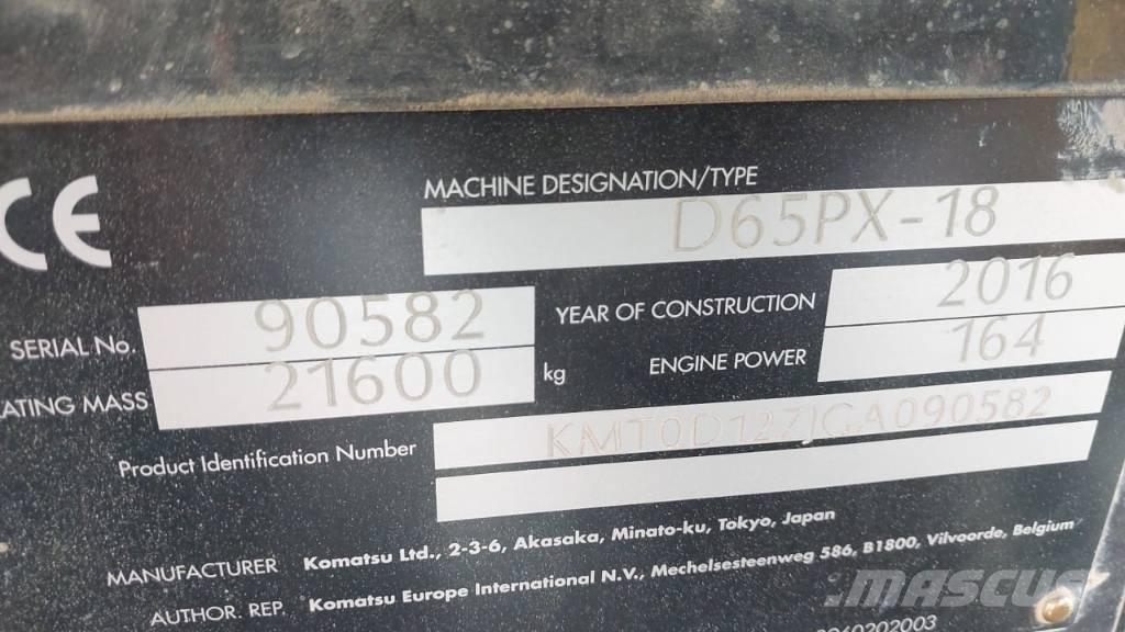 Komatsu D 65 PX-18 Bouteurs sur chenilles