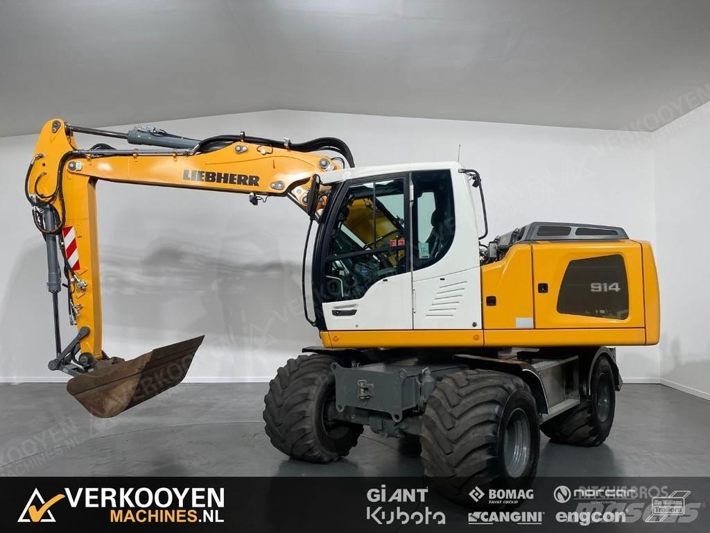 Liebherr A914-Li Pelle sur pneus