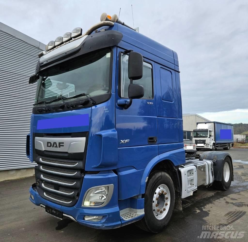 DAF XF 530 Unfall Tracteur routier