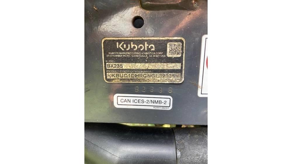 Kubota BX23s Tracteur