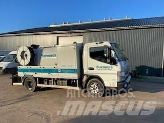 Fuso 9C 18 Camion aspirateur, Hydrocureur