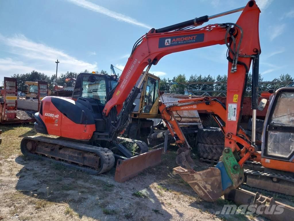 Kubota KX 080-4 Mini pelle 7t-12t