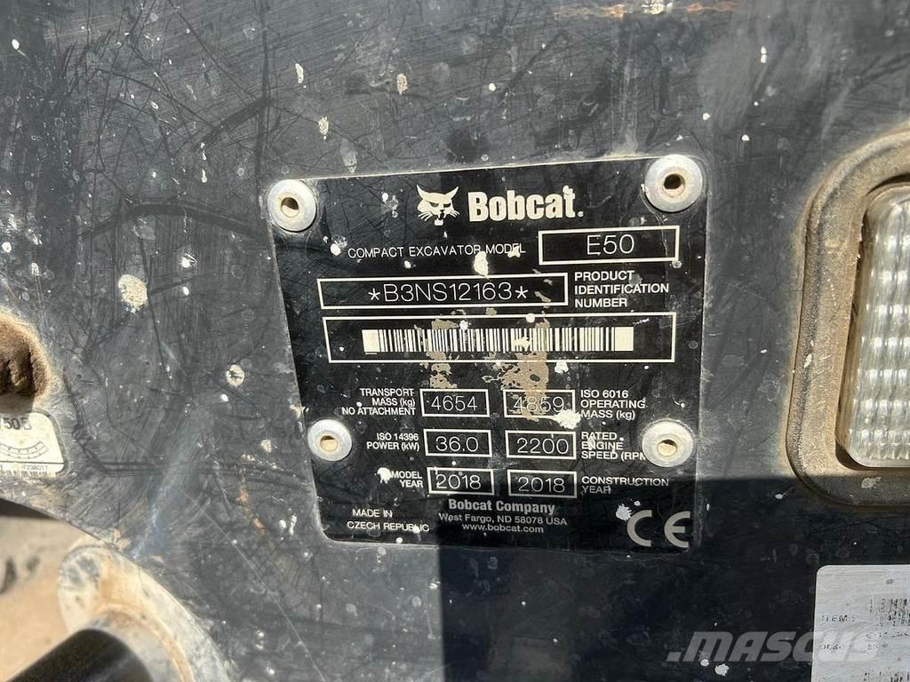 Bobcat E50 Mini pelle < 7t