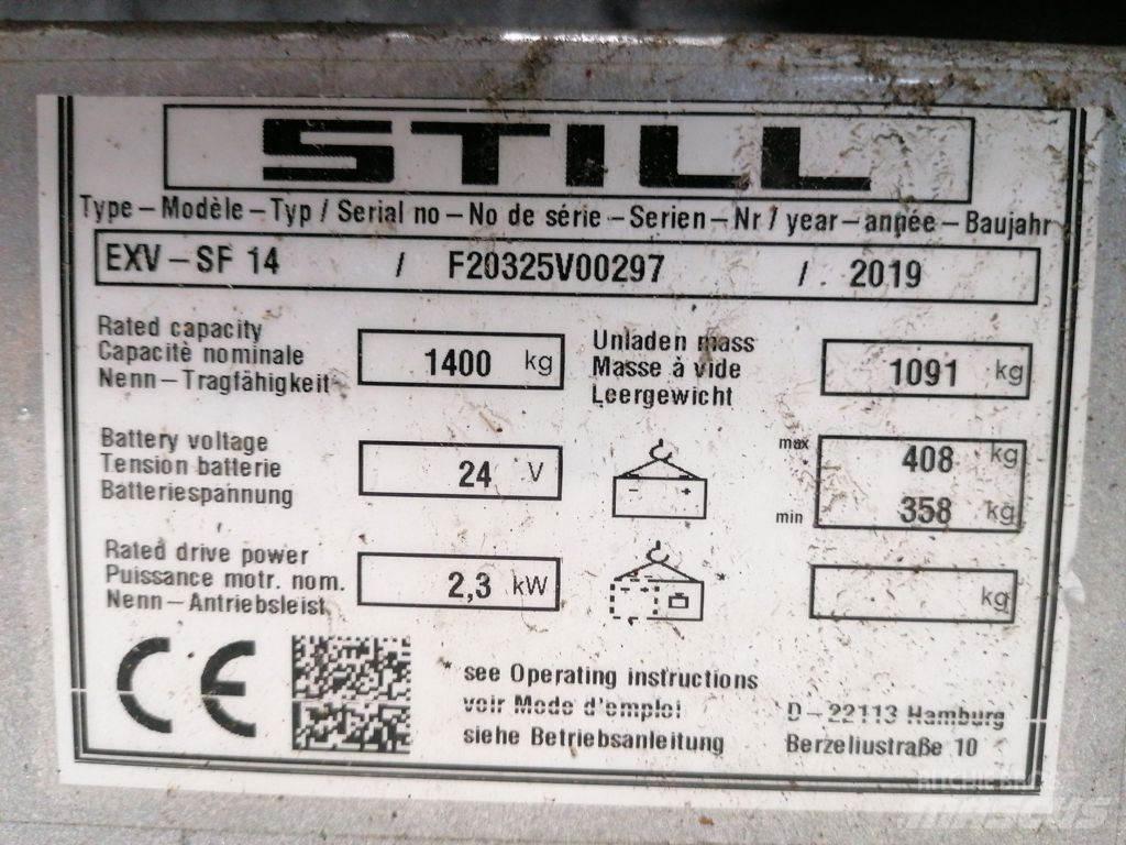 Still EXV-SF14 Gerbeur accompagnant