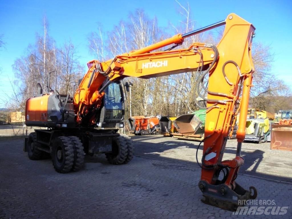 Hitachi ZX 170 W-5 B Pelle sur pneus