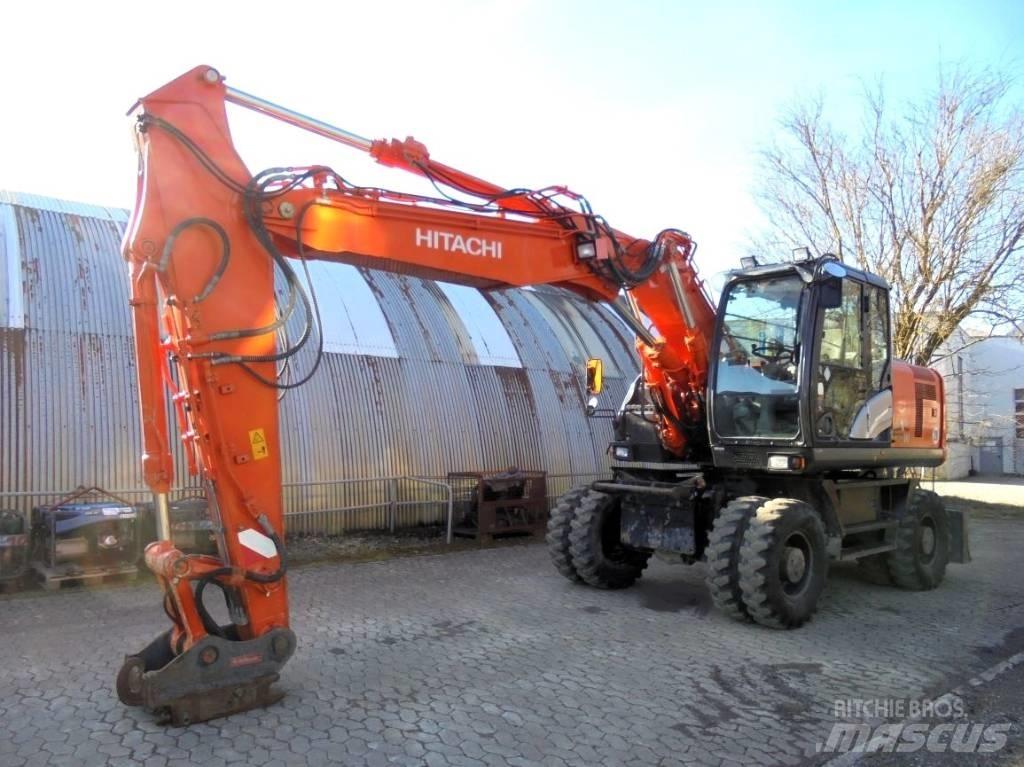 Hitachi ZX 170 W-5 B Pelle sur pneus