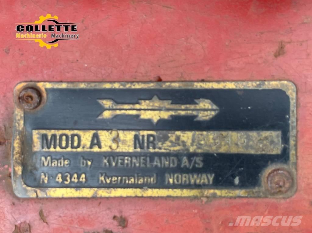 Kverneland A3NR Chasse neige