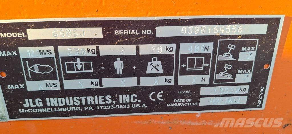 JLG 660 SJ Nacelles télescopiques