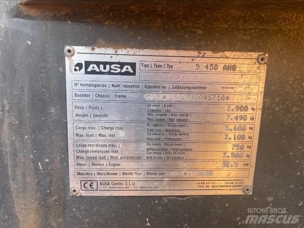 Ausa D450AHG Tombereau articulé