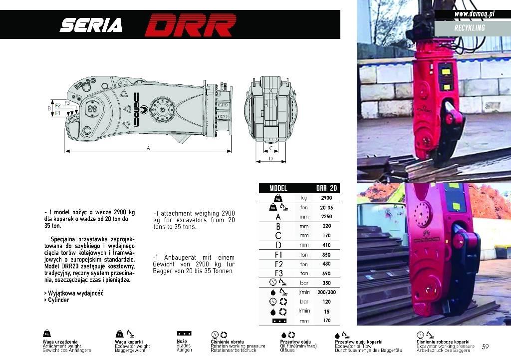  DEMOQ DRR20 Cisaille