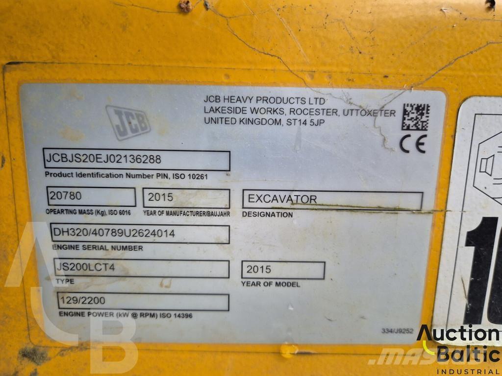 JCB JS 200 LC T4 Pelle sur chenilles