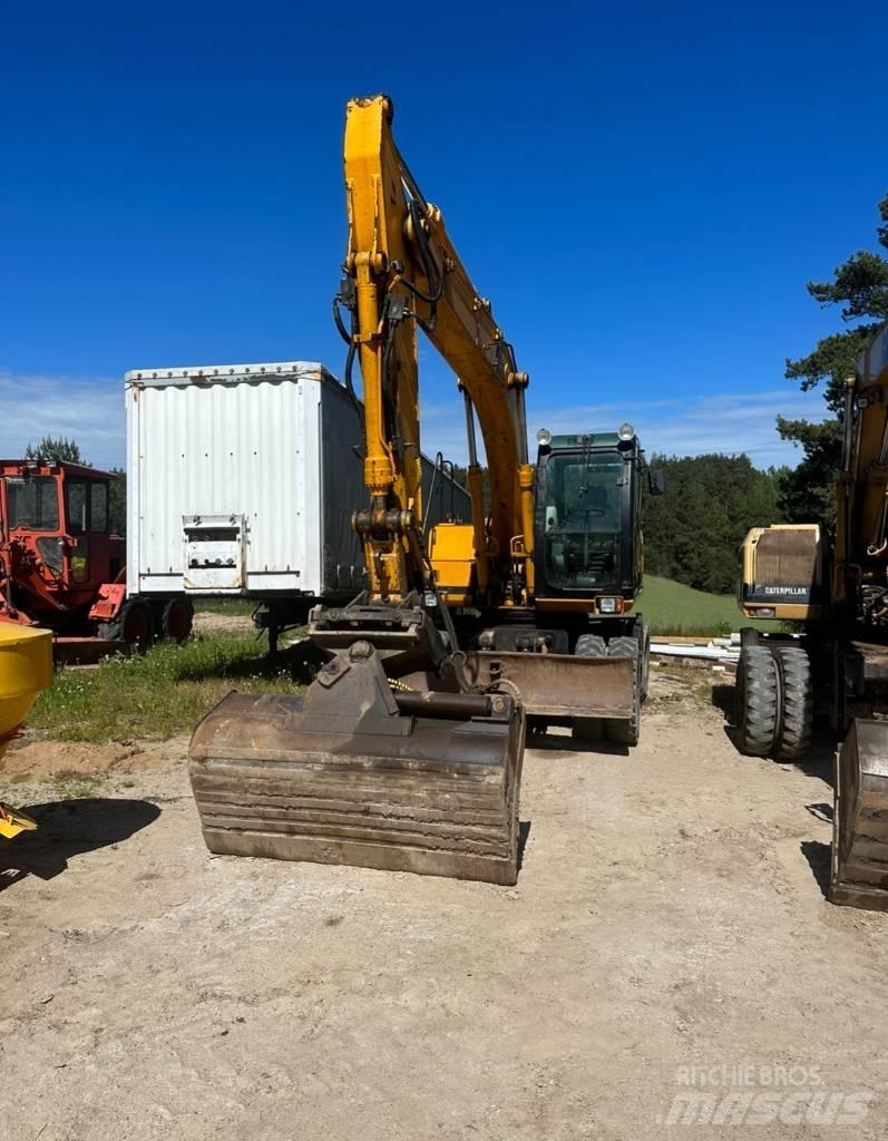 JCB JS 145 W Pelle sur pneus