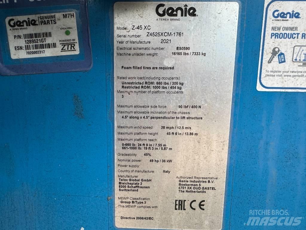 Genie Z 45/25 XC Nacelles articulées