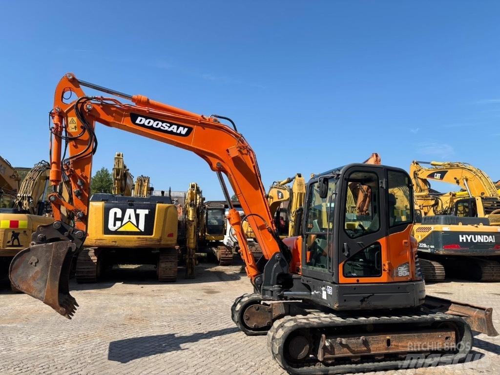 Doosan DX 80 R Mini pelle 7t-12t